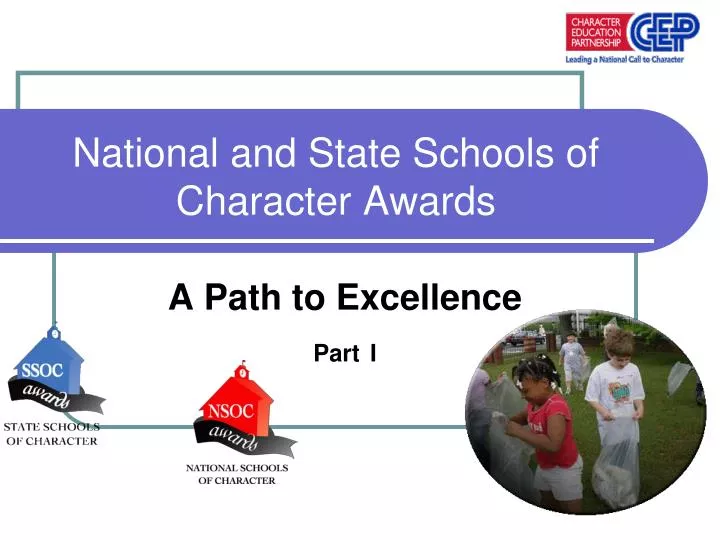national and state schools of character awards