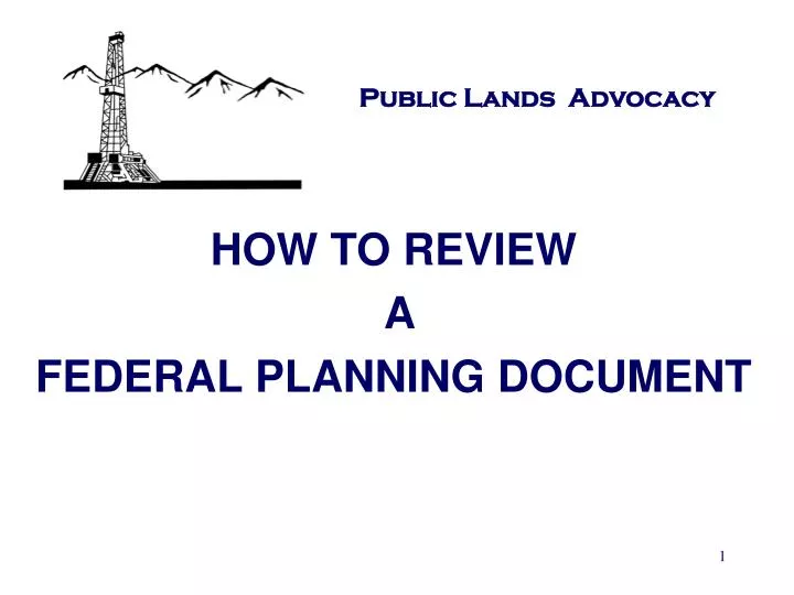 public lands advocacy