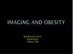 Imaging AND Obesity