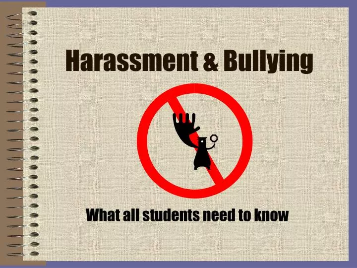 harassment bullying