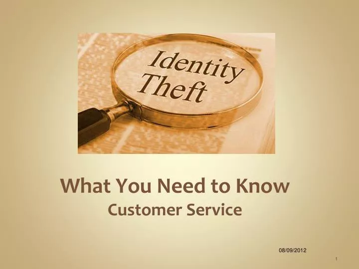 what you need to know customer service