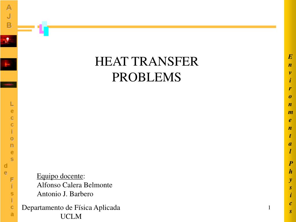 PPT - HEAT TRANSFER PROBLEMS PowerPoint Presentation, free download ...