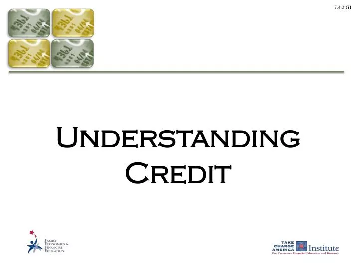 understanding credit