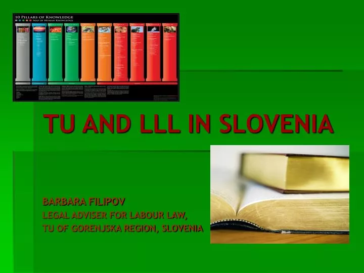 tu and lll in slovenia