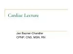Cardiac Lecture - slide 1
