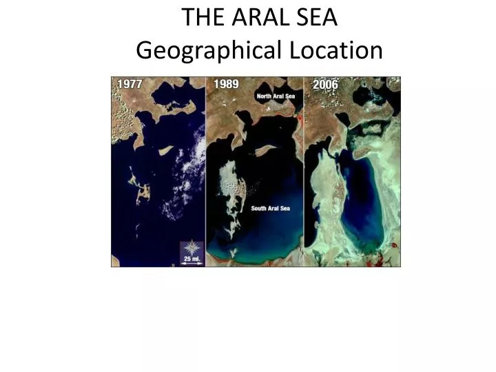 the aral sea geographical location