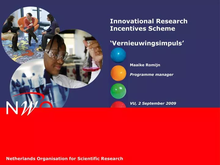 innovational research incentives scheme vernieuwingsimpuls