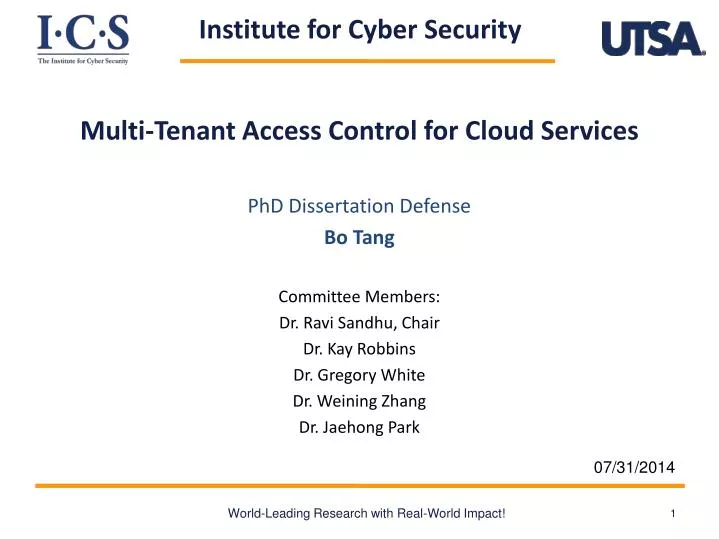 multi tenan t access control for cloud services