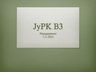 jypk b3