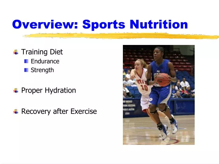 overview sports nutrition