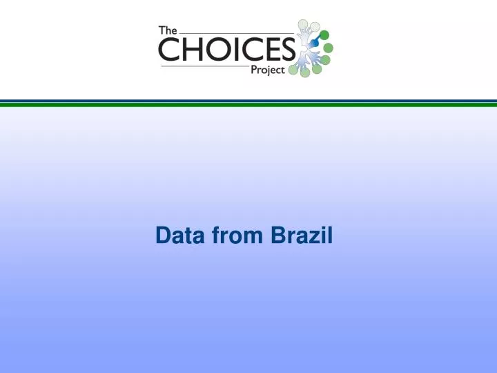 data from brazil