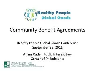 Community Benefit Agreements
