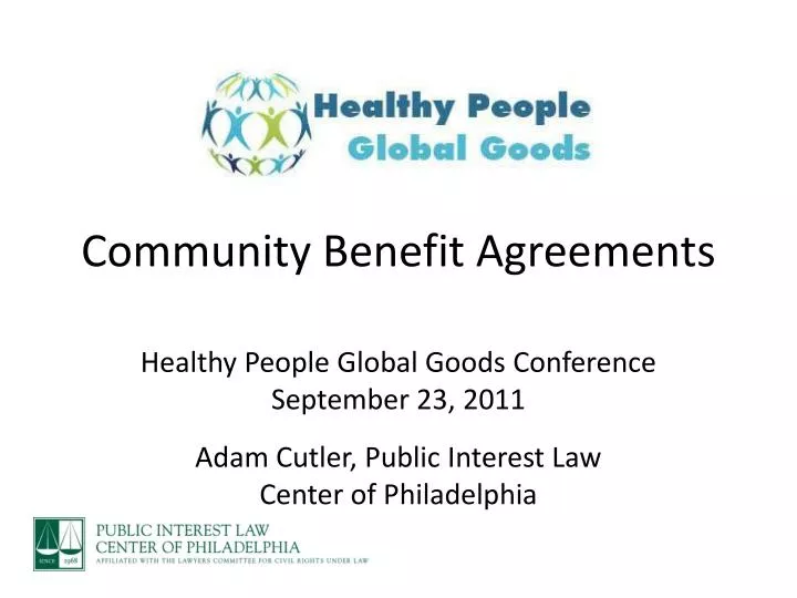 community benefit agreements