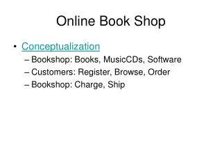 Online Book Shop