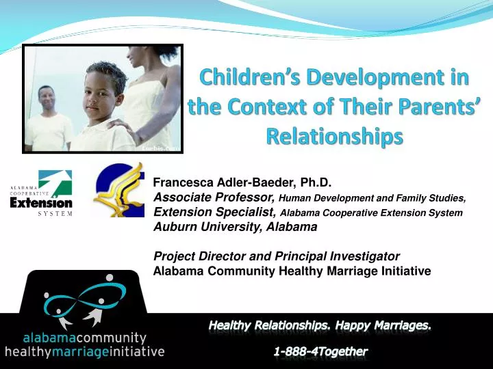 children s development in the context of their parents relationships
