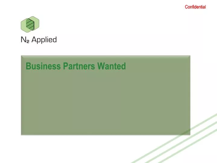 business partners wanted