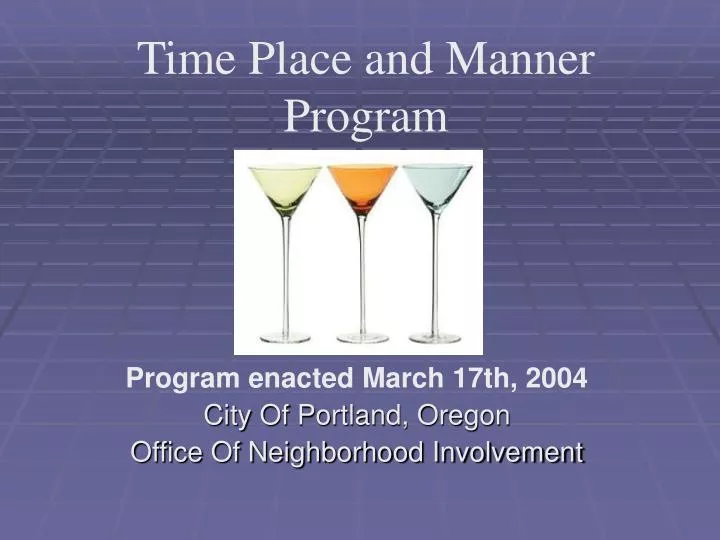 program enacted march 17th 2004 city of portland oregon office of neighborhood involvement