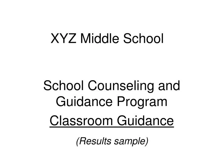 xyz middle school