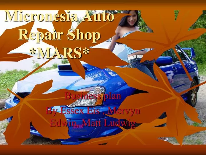 micronesia auto repair shop mars
