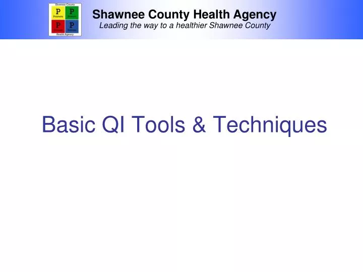 basic qi tools techniques