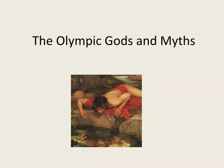 the olympic gods and myths