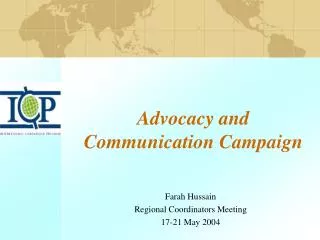 Advocacy and Communication Campaign