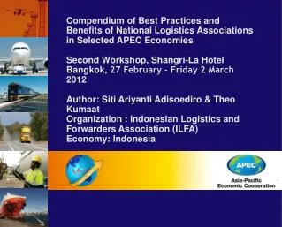 Compendium of Best Practices and Benefits of National Logistics Associations