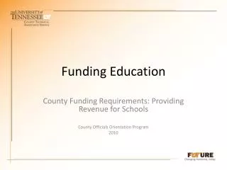Funding Education