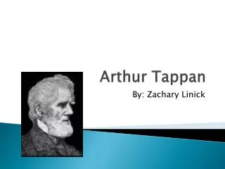 Arthur Tappan