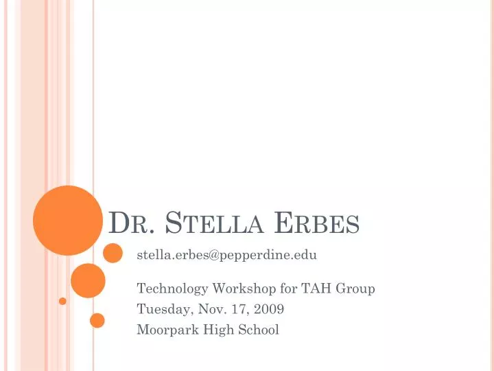 dr stella erbes