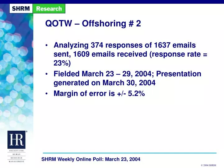 qotw offshoring 2