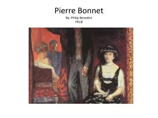 Pierre Bonnet By: Philip Benedict FR1B