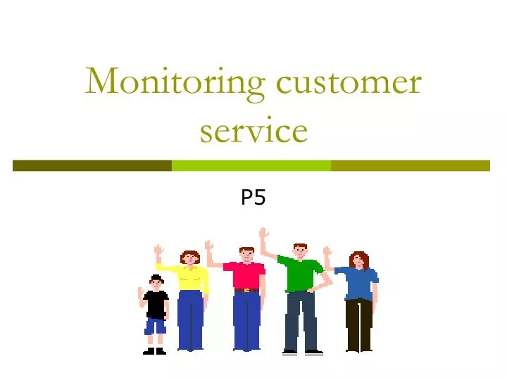 monitoring customer service