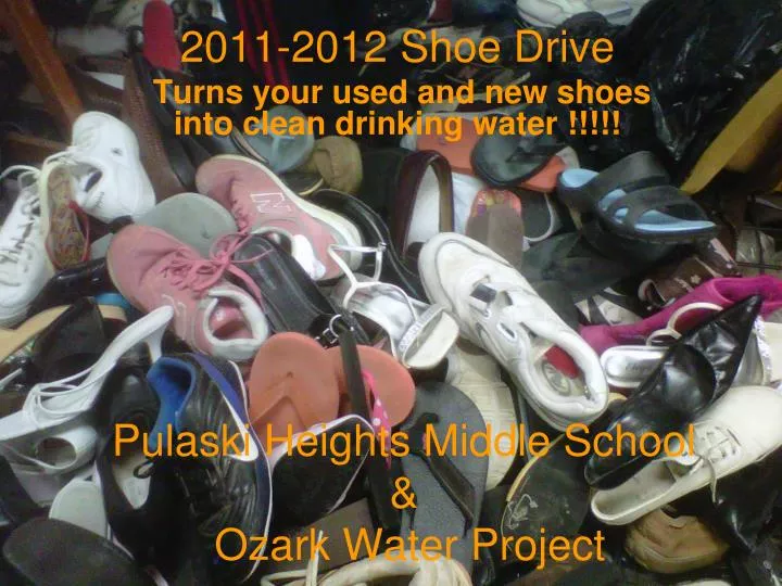 pulaski heights middle school ozark water project