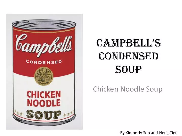 campbell s condensed soup
