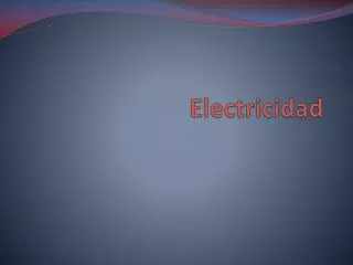 electricidad