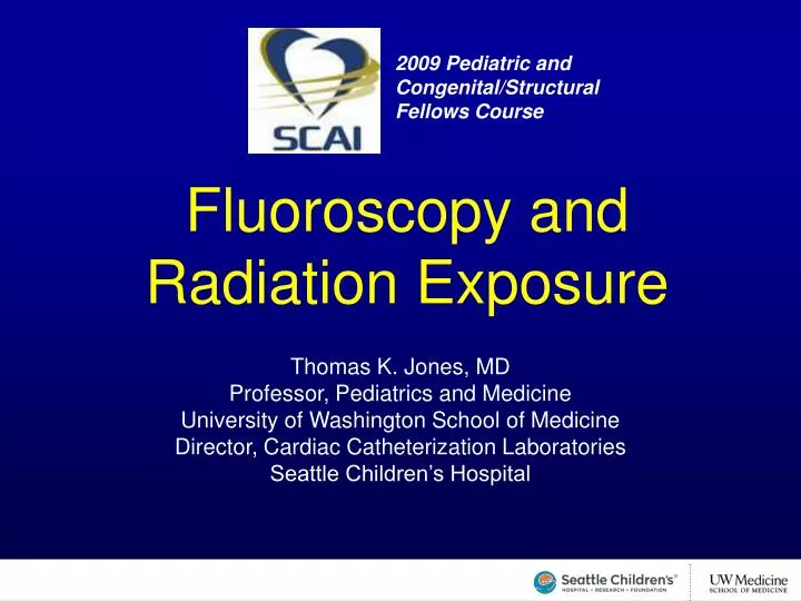 fluoroscopy and radiation exposure