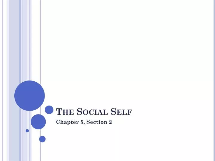 the social self