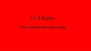 22.4 Notes