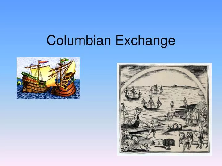 columbian exchange