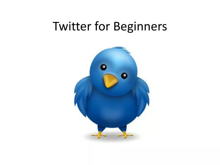 twitter for beginners