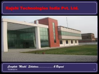 Rajshi Technologies India Pvt. Ltd.
