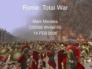 Rome: Total War