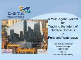 A Multi-Agent System for Tracking the Intent of Surface Contacts in Ports and Waterways