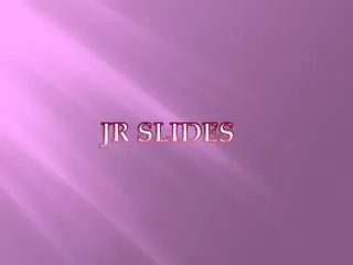 JR SLIDES