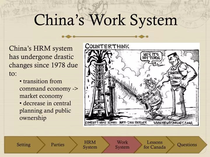 china s work system