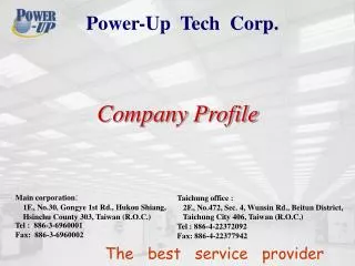 Company Profile