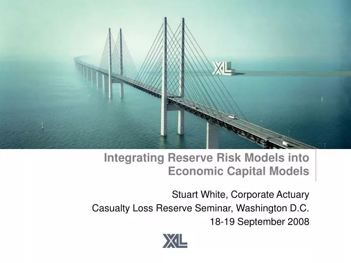 integrating reserve risk models into economic capital models
