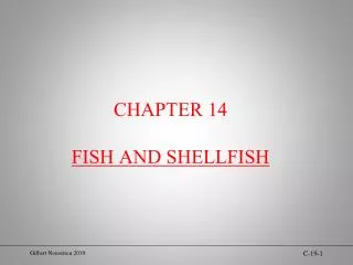 CHAPTER 14 FISH AND SHELLFISH