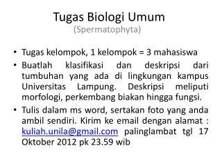 tugas biologi umum